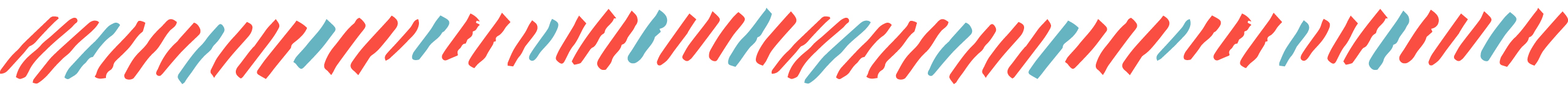 Bluish/Green and Red Lines