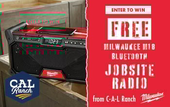 FREE Milwaukee M18 Bluetooth Jobsite Radio