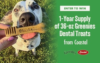 1-Year Supply of 36-oz Greenies Dental Treats From Coastal