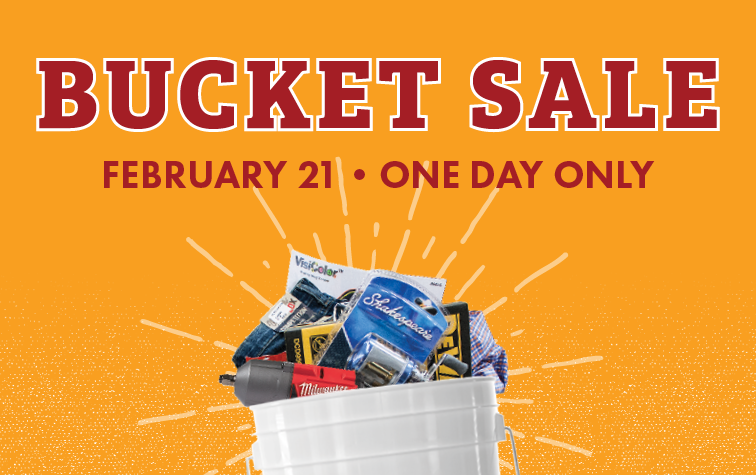 Bucket Sale