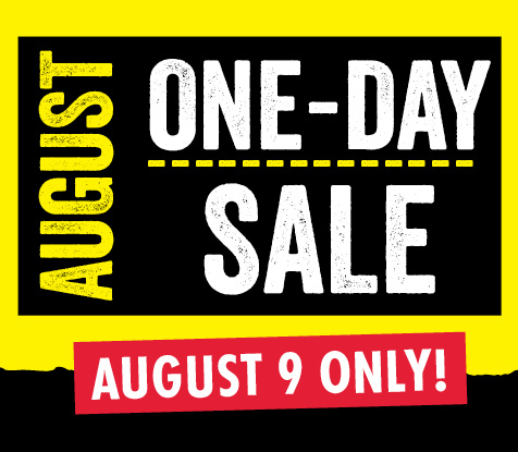 August One Day Sale