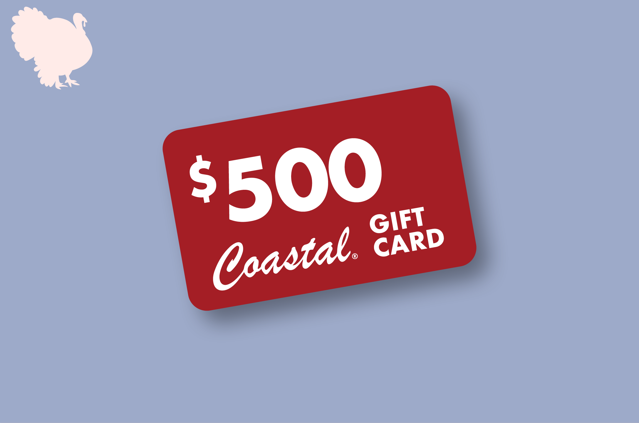 $500 Coastal Gift Card Sponsored by Winchester