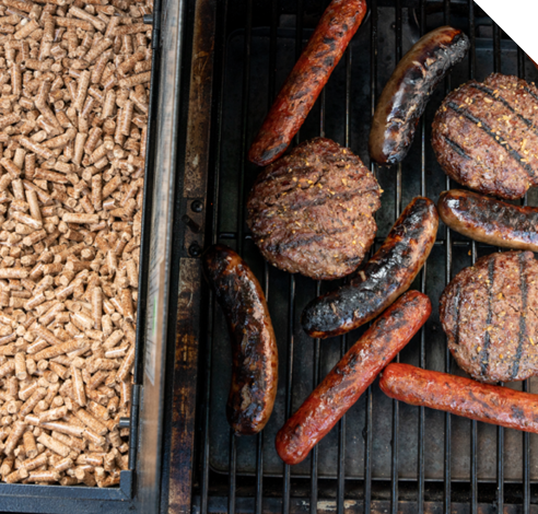 Grills and pellets