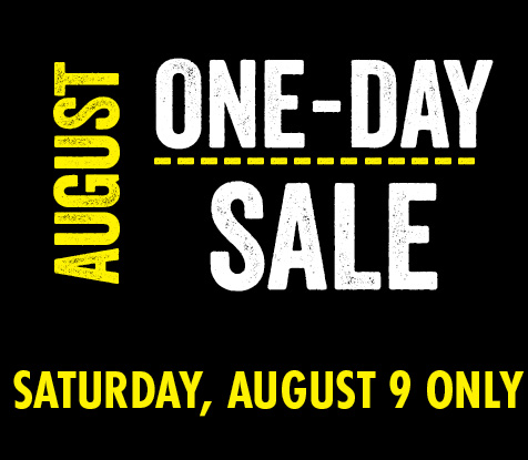 August One Day Sale