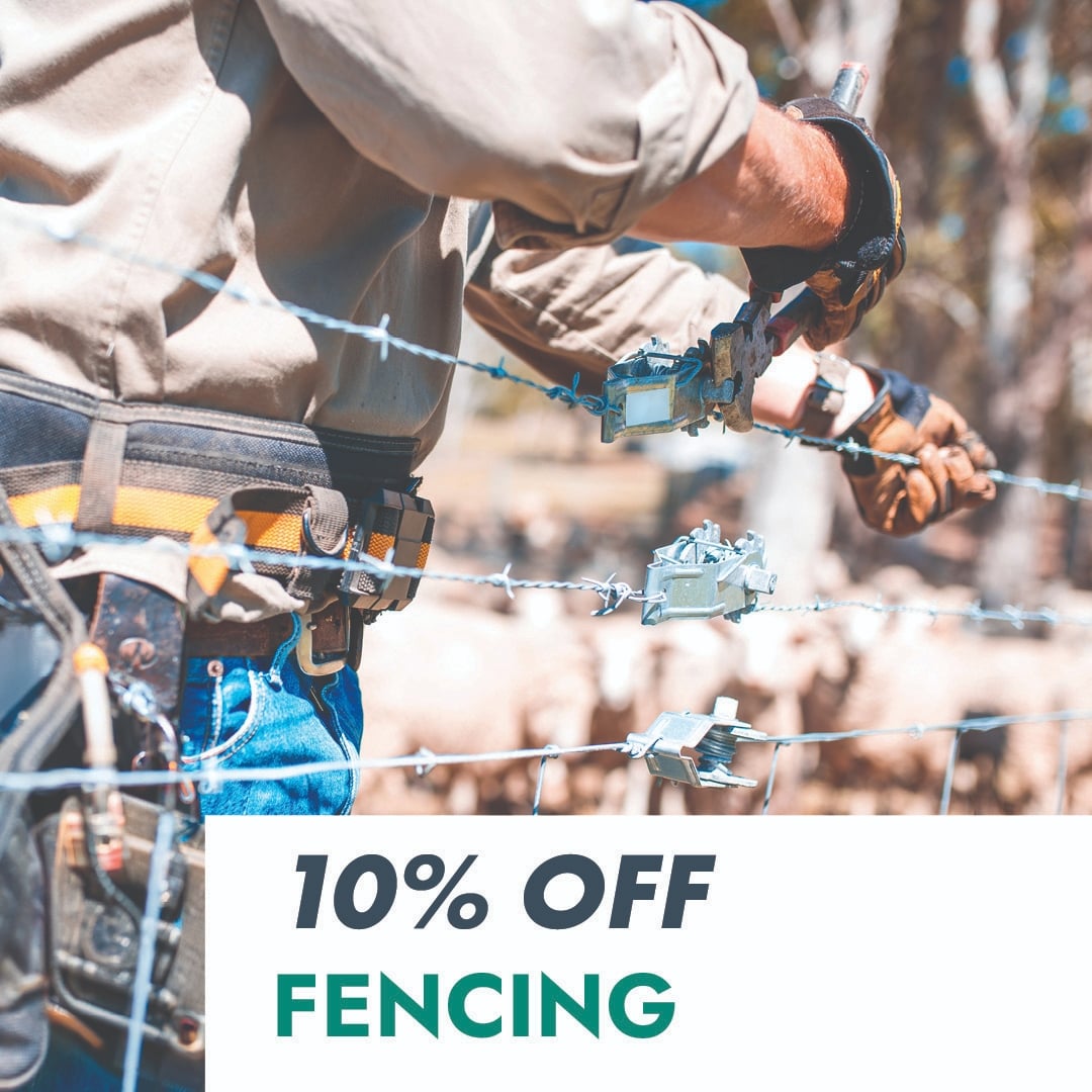 10% OFF FENCING