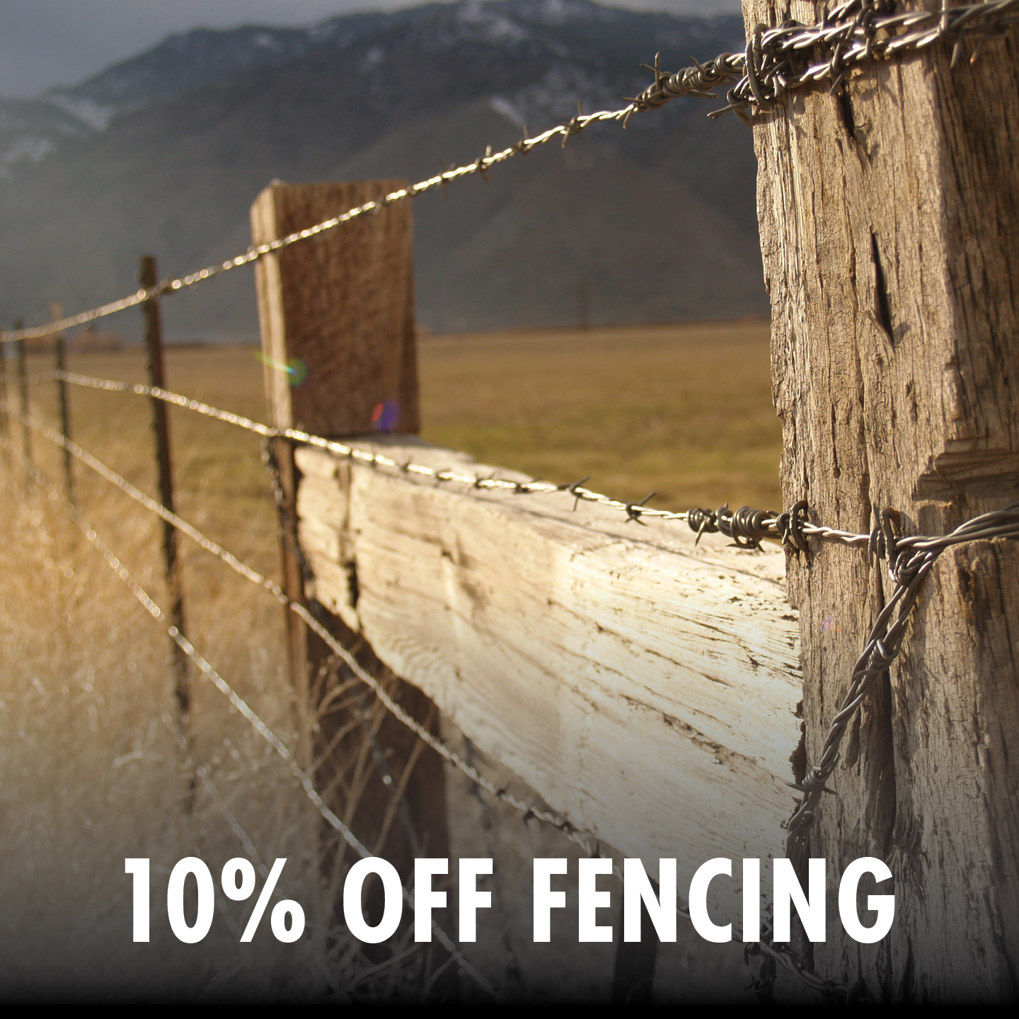 10% OFF FENCING