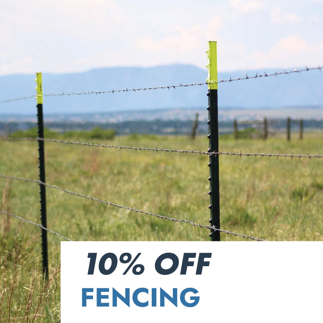 10% OFF FENCING