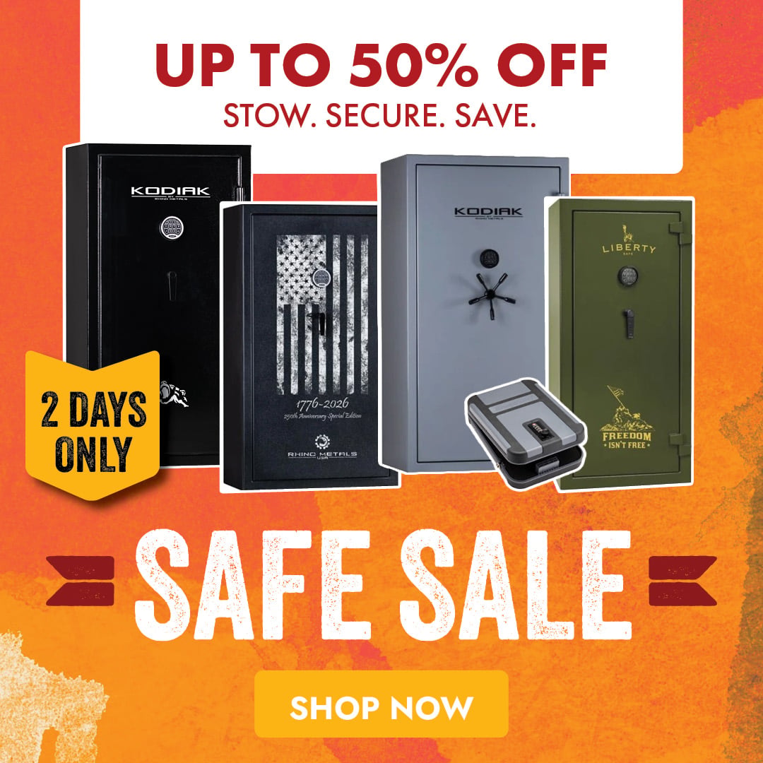 UP TO 50% OFF STOW. SECURE. SAVE. SAFE SALE SHOP NOW 2 DAYS ONLY
