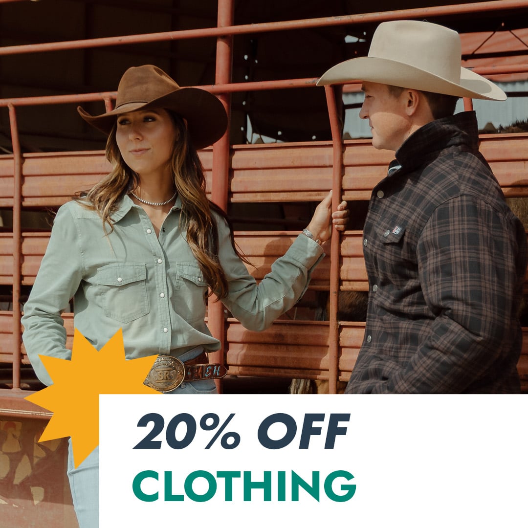 20% OFF CLOTHING