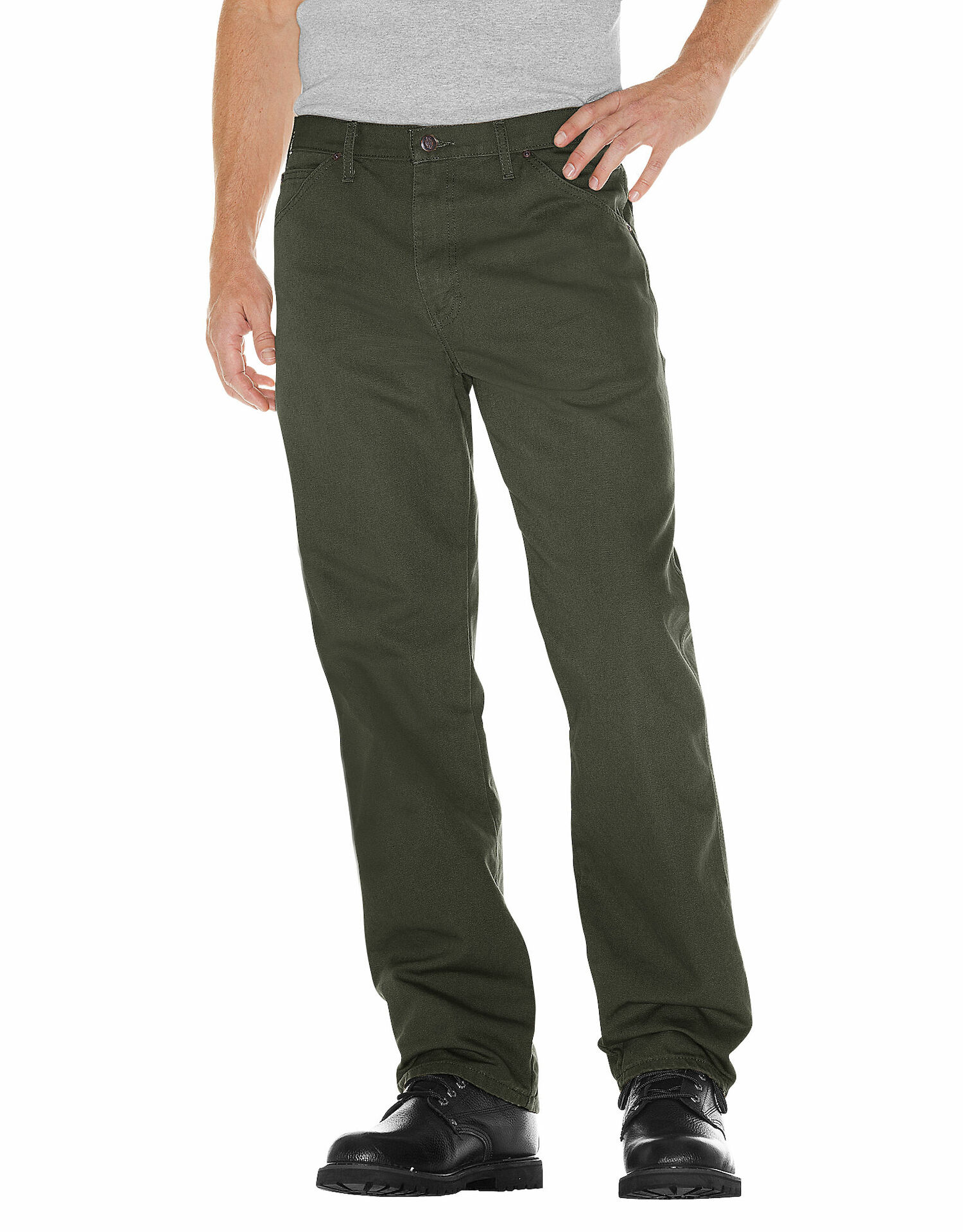 Dickies Men's Relaxed Fit Heavyweight Duck Carpenter Pant 