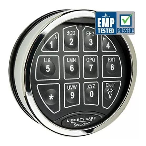 Liberty Safe Blue Freedom Isn't Free 30 Gun Safe With E-Lock