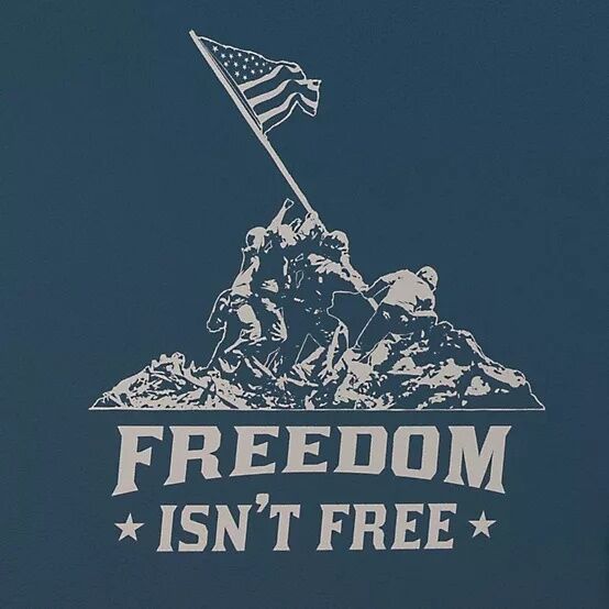 Liberty Safe Blue Freedom Isn't Free 30 Gun Safe With E-Lock