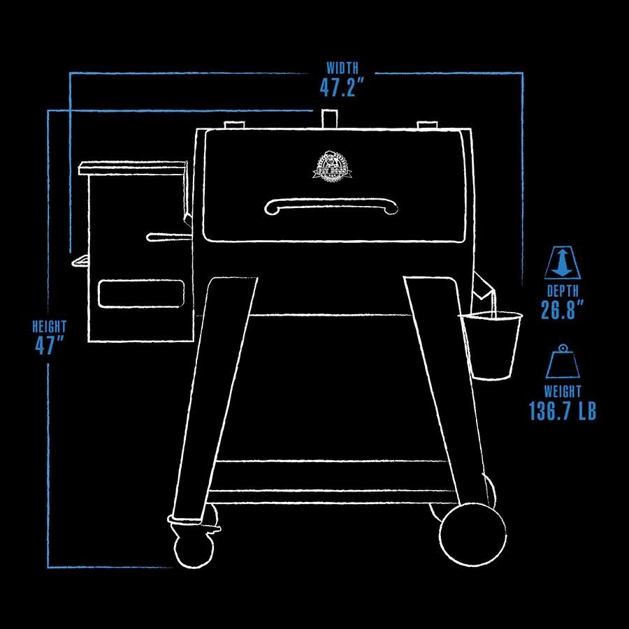 Pit Boss 850FB2 Wood Pellet Grill