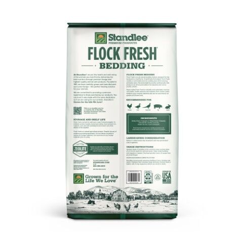 Standlee Premium Products Flock Fresh Animal Bedding, 2-Cu Ft